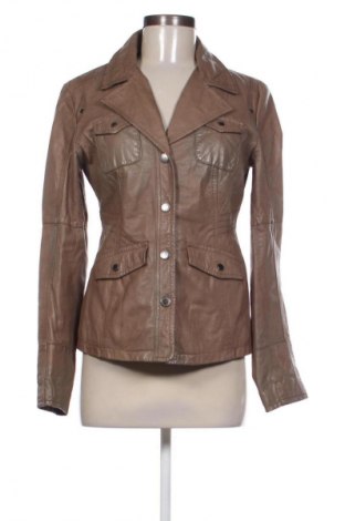 Dámská kožená bunda  S.Oliver, Velikost S, Barva Hnědá, Cena  1 646,00 Kč