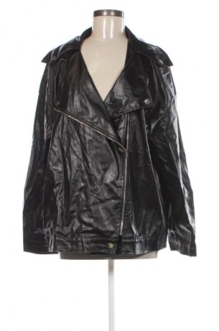 Női bőrdzseki SHEIN, Méret XXL, Szín Fekete, Ár 7 549 Ft