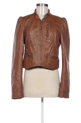 Damska kurtka skórzana Saint Tropez, Rozmiar L, Kolor Brązowy, Cena 298,85 zł