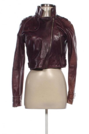 Geacă de piele pentru femei Salsa, Mărime L, Culoare Mov, Preț 413,00 Lei