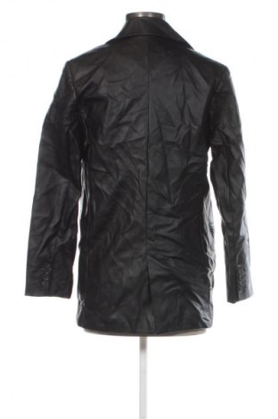 Damen Lederjacke Stradivarius, Größe XS, Farbe Schwarz, Preis € 18,99