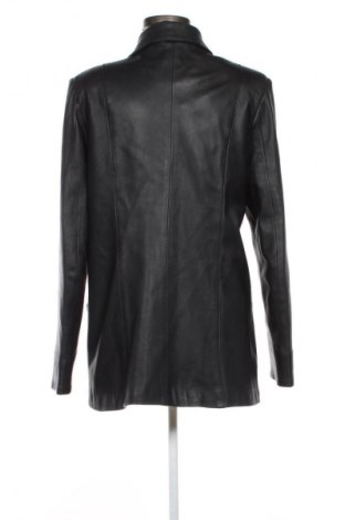 Дамско кожено яке Tata, Размер XXL, Цвят Черен, Цена 96,90 лв.