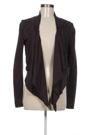 Дамско кожено яке Unbranded, Размер M, Цвят Лилав, Цена 97,99 лв.