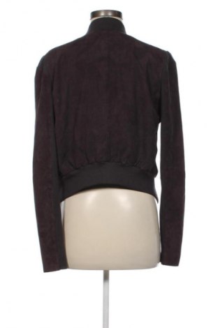 Дамско кожено яке Unbranded, Размер M, Цвят Лилав, Цена 97,99 лв.