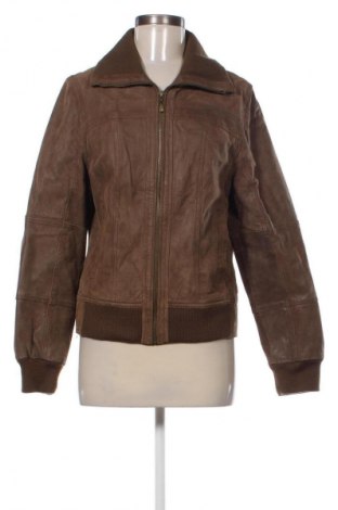 Dámská kožená bunda  Unbranded, Velikost L, Barva Hnědá, Cena  1 227,00 Kč