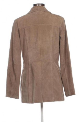 Γυναικείο δερμάτινο μπουφάν Unbranded, Μέγεθος XL, Χρώμα  Μπέζ, Τιμή 49,57 €