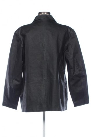 Дамско кожено яке Unbranded, Размер XXL, Цвят Черен, Цена 97,00 лв.