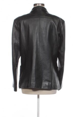 Дамско кожено яке Unbranded, Размер M, Цвят Черен, Цена 70,70 лв.