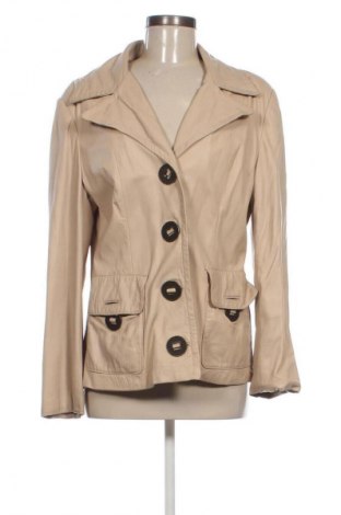 Дамско кожено яке Unbranded, Размер XL, Цвят Бежов, Цена 58,00 лв.