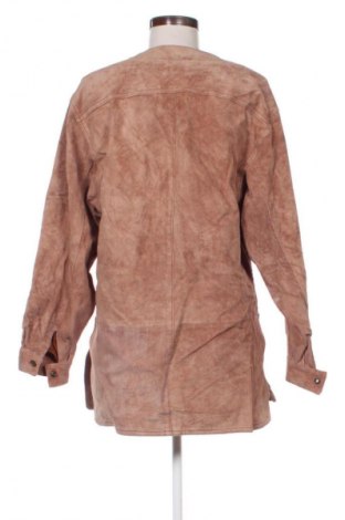 Damen Lederjacke Unbranded, Größe S, Farbe Aschrosa, Preis 94,27 €