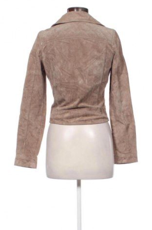 Damen Lederjacke Unbranded, Größe S, Farbe Beige, Preis 94,27 €