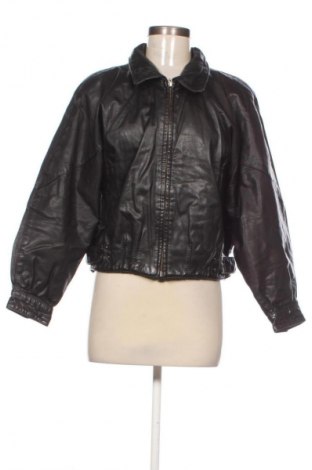 Γυναικείο δερμάτινο μπουφάν Unbranded, Μέγεθος XL, Χρώμα Μαύρο, Τιμή 49,62 €