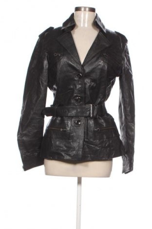 Γυναικείο δερμάτινο μπουφάν Unbranded, Μέγεθος L, Χρώμα Μαύρο, Τιμή 49,62 €