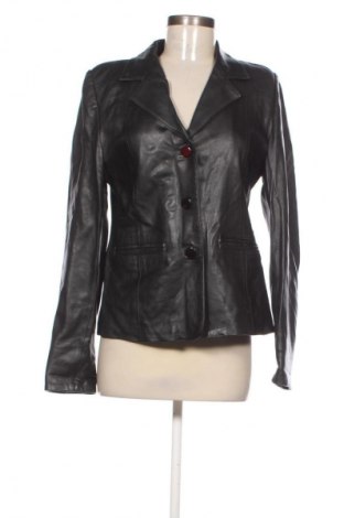 Γυναικείο δερμάτινο μπουφάν Unbranded, Μέγεθος L, Χρώμα Μαύρο, Τιμή 49,62 €