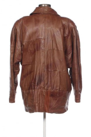 Dámská kožená bunda  Unbranded, Velikost XL, Barva Hnědá, Cena  1 227,00 Kč