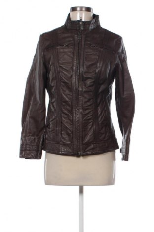 Дамско кожено яке Unbranded, Размер M, Цвят Кафяв, Цена 81,15 лв.