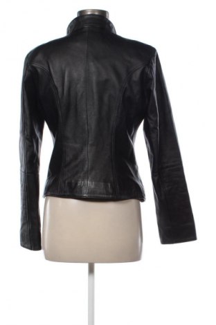 Дамско кожено яке Unbranded, Размер L, Цвят Черен, Цена 85,85 лв.