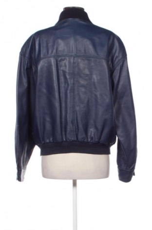 Geacă de piele pentru femei Unbranded, Mărime XXL, Culoare Albastru, Preț 257,24 Lei