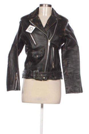 Дамско кожено яке Unbranded, Размер M, Цвят Многоцветен, Цена 165,02 лв.