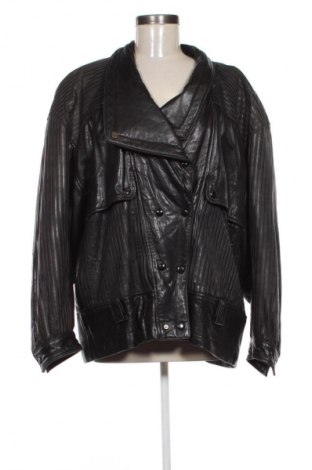 Geacă de piele pentru femei Unbranded, Mărime XXL, Culoare Negru, Preț 257,24 Lei