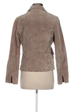 Damska kurtka skórzana Unbranded, Rozmiar M, Kolor Beżowy, Cena 158,02 zł