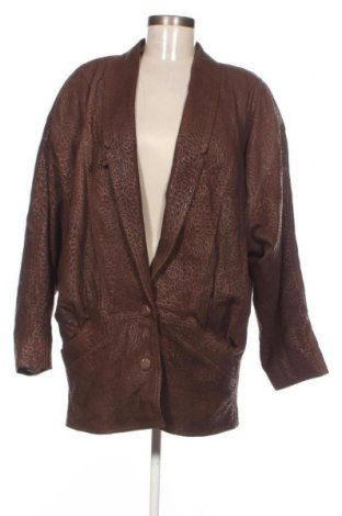 Γυναικείο δερμάτινο μπουφάν Unbranded, Μέγεθος M, Χρώμα Πολύχρωμο, Τιμή 50,00 €