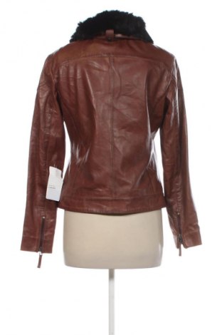 Γυναικείο δερμάτινο μπουφάν Unbranded, Μέγεθος L, Χρώμα Καφέ, Τιμή 98,99 €