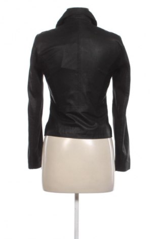 Дамско кожено яке Y.A.S, Размер XS, Цвят Черен, Цена 364,99 лв.