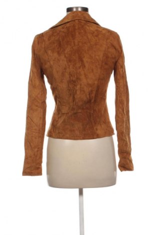 Γυναικείο δερμάτινο μπουφάν mbyM, Μέγεθος S, Χρώμα Καφέ, Τιμή 51,99 €