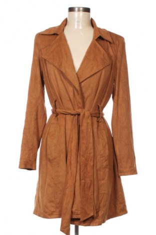 Дамско палто Amisu, Размер M, Цвят Кафяв, Цена 27,99 лв.