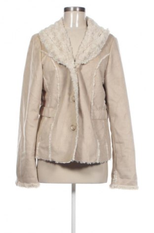 Dámský kabát  Canda, Velikost L, Barva Krémová, Cena  379,00 Kč