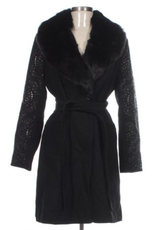 Γυναικείο παλτό Desigual, Μέγεθος M, Χρώμα Μαύρο, Τιμή 214,99 €