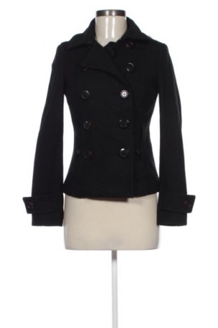 Palton de femei H&M Divided, Mărime S, Culoare Negru, Preț 231,58 Lei