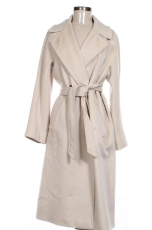 Damski płaszcz Weekend Max Mara, Rozmiar M, Kolor ecru, Cena 696,47 zł