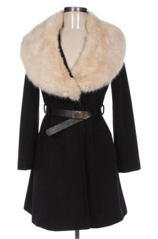 Damski płaszcz Miss Selfridge, Rozmiar M, Kolor Czarny, Cena 142,53 zł