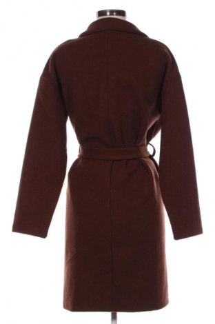 Damski płaszcz Pieces, Rozmiar M, Kolor Brązowy, Cena 126,44 zł