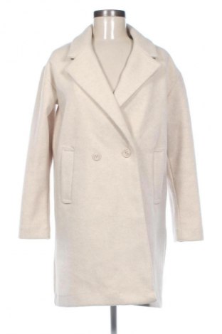 Дамско палто Pull&Bear, Размер S, Цвят Бежов, Цена 58,14 лв.