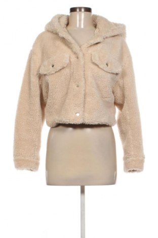 Дамско палто Pull&Bear, Размер M, Цвят Бежов, Цена 52,99 лв.