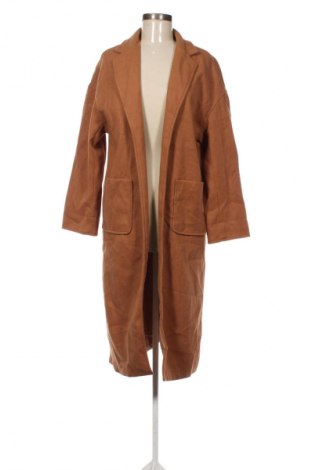 Дамско палто SHEIN, Размер L, Цвят Кафяв, Цена 39,99 лв.