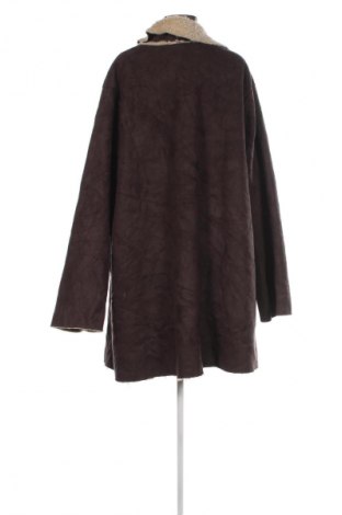 Palton de femei SHEIN, Mărime 4XL, Culoare Maro, Preț 256,99 Lei