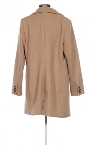 Γυναικείο παλτό Stradivarius, Μέγεθος L, Χρώμα  Μπέζ, Τιμή 45,09 €