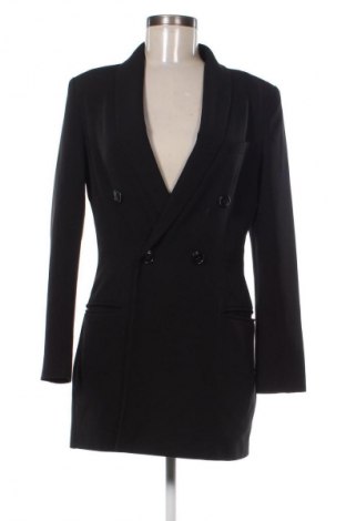 Γυναικείο παλτό Stradivarius, Μέγεθος M, Χρώμα Μαύρο, Τιμή 29,67 €