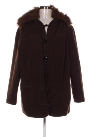 Γυναικείο παλτό Unbranded, Μέγεθος XXL, Χρώμα Καφέ, Τιμή 29,67 €