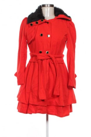 Dámský kabát  Unbranded, Velikost S, Barva Červená, Cena  499,00 Kč
