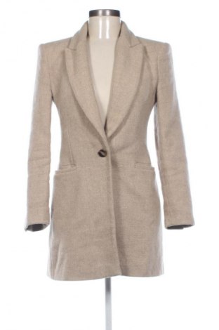 Damenmantel Zara, Größe S, Farbe Beige, Preis 28,13 €