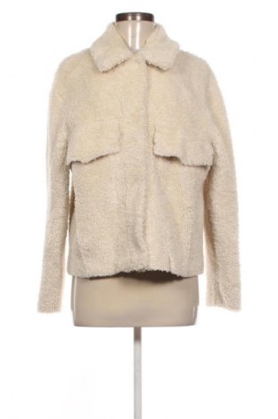 Palton de femei Zara, Mărime L, Culoare Ecru, Preț 142,99 Lei
