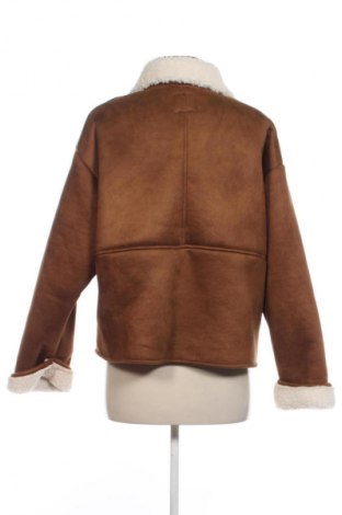 Damski płaszcz Zara, Rozmiar M, Kolor Brązowy, Cena 157,30 zł