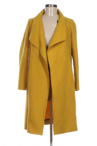 Дамско палто Zara, Размер S, Цвят Жълт, Цена 54,74 лв.