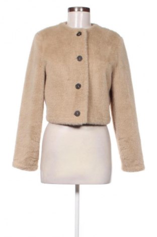 Дамско палто Zara, Размер XS, Цвят Бежов, Цена 68,00 лв.