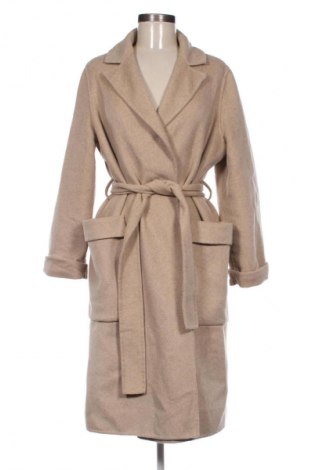Damenmantel Zara, Größe XS, Farbe Beige, Preis 28,13 €